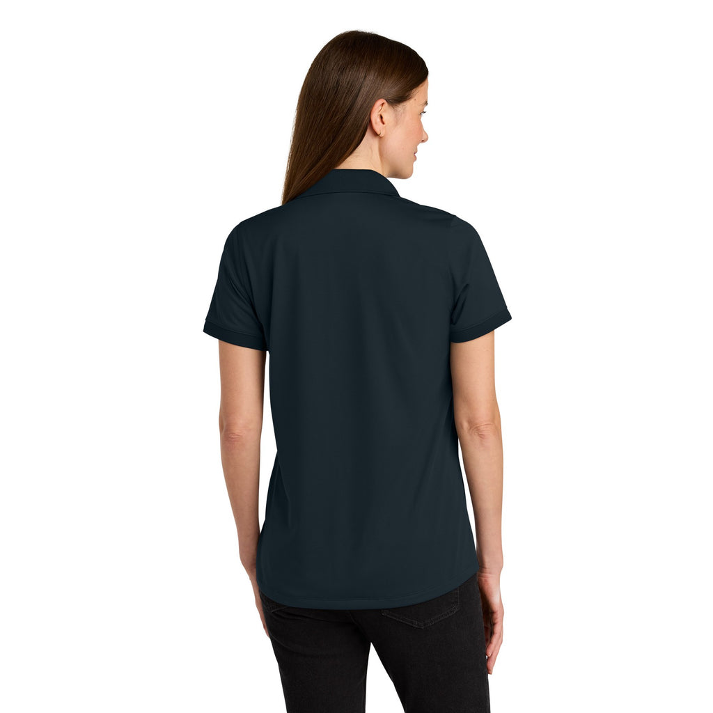 Custom Logo Women's Workwear Pro Polo |real|back|Navy