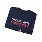 Office Party Flight Risk Christmas Sweatshirt