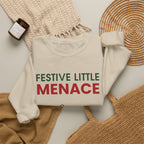 Festive Little Menace Christmas Sweatshirt