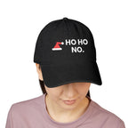 Ho Ho No Christmas Denim Hat