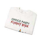 Office Party Flight Risk Christmas Sweatshirt