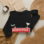 North Pole After Dark Christmas Sweatshirt