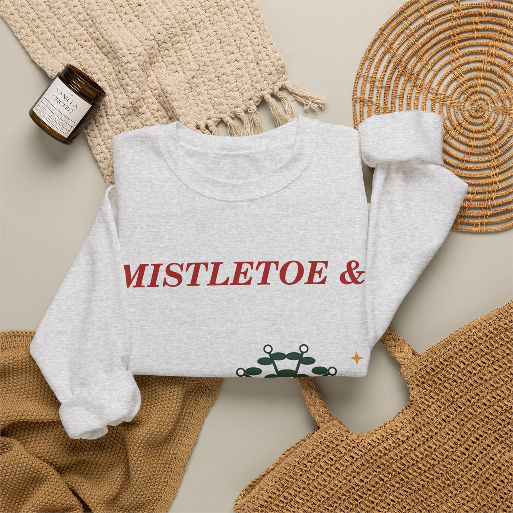 Mistletoe & Bad Decisions Christmas Sweatshirt