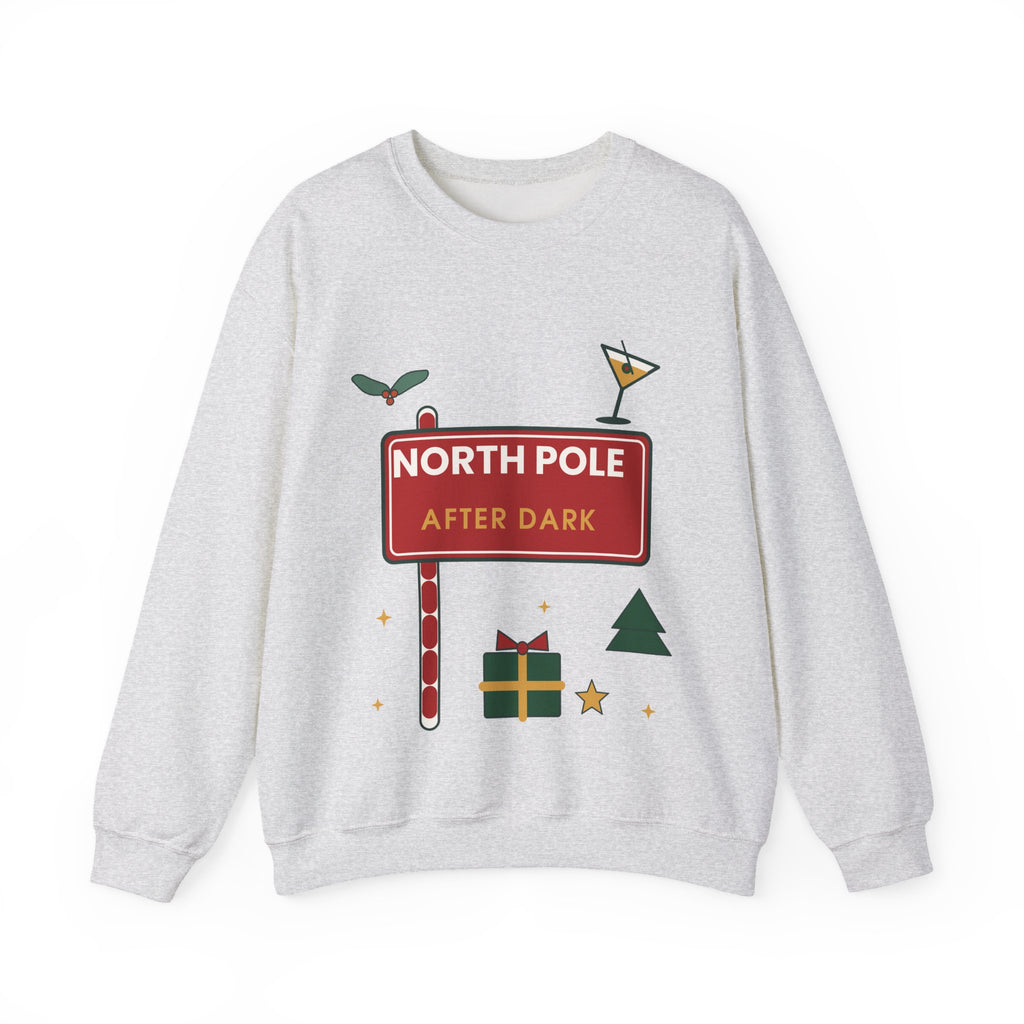North Pole After Dark Christmas Sweatshirt
