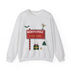 North Pole After Dark Christmas Sweatshirt