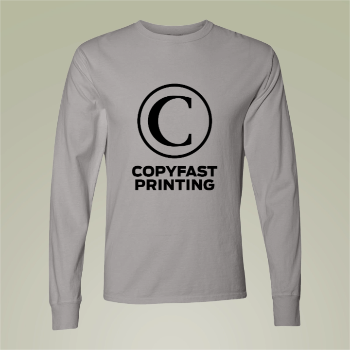 Custom Garment-Dyed Long Sleeve