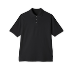 JERZEES 443M authentic Black front garment photograph