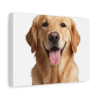 Custom Photo Canvas Print, Dog photo example, side