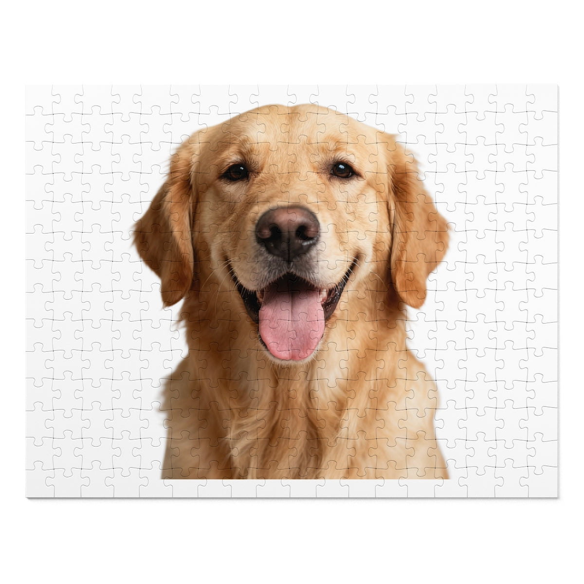 Custom Photo Puzzle, Dog photo example