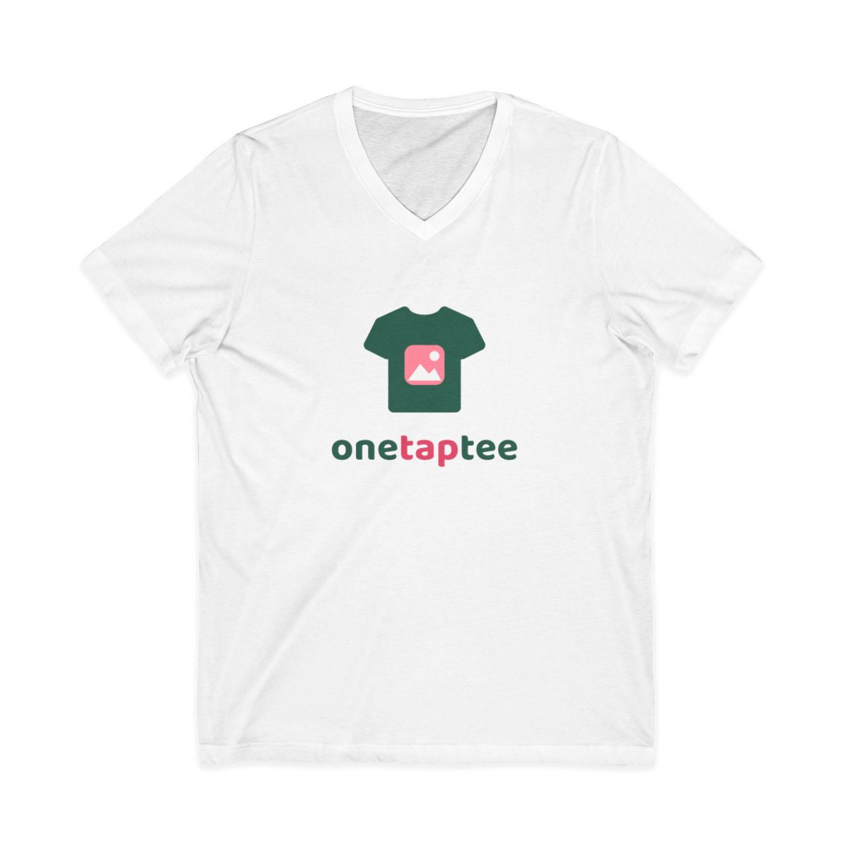 Custom Bella+Canvas V-Neck T-Shirt