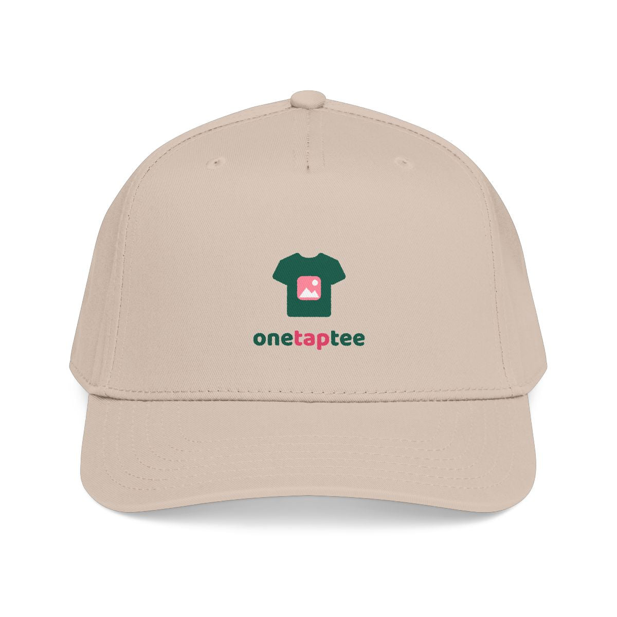 Custom Printed Baseball Cap, with example design