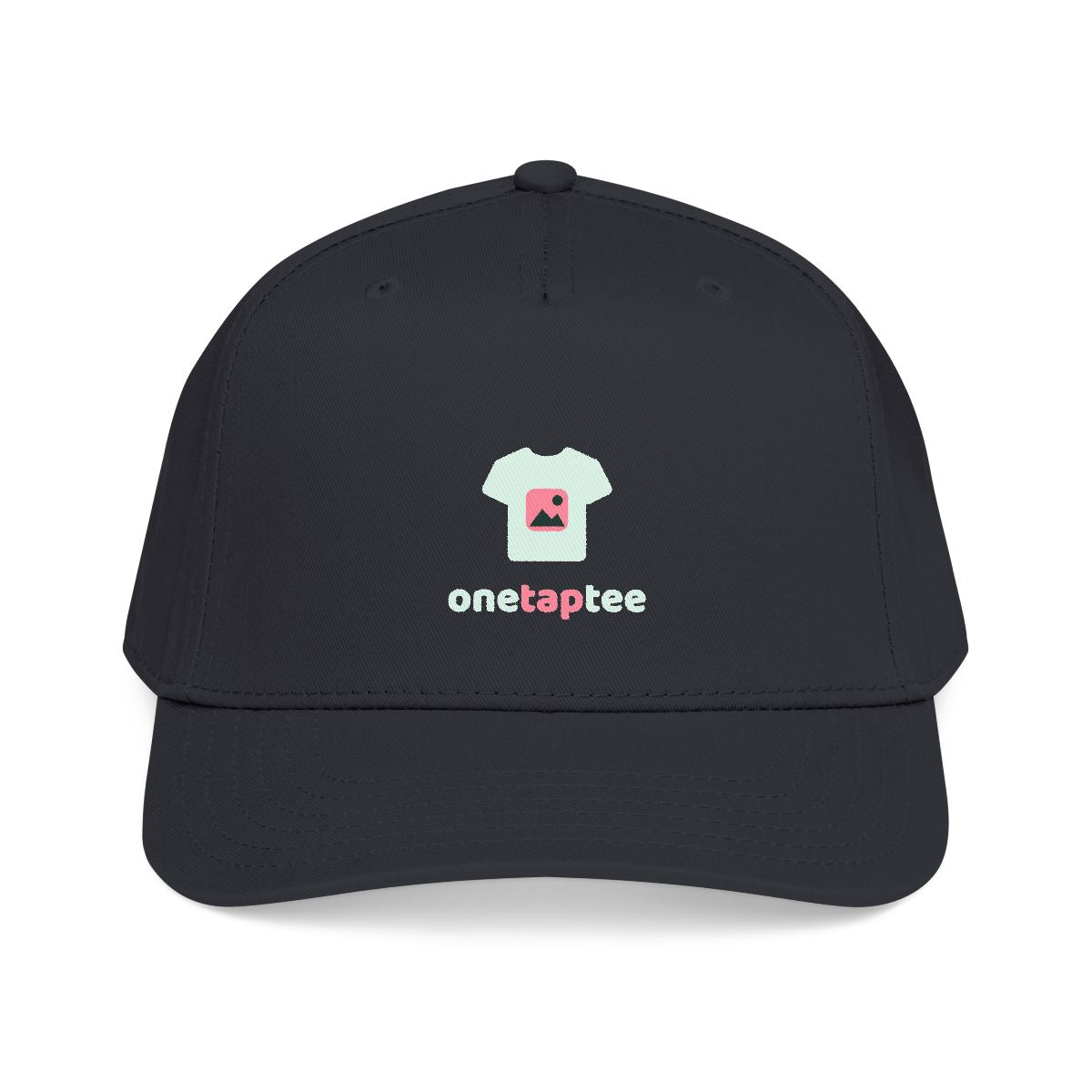 Custom Printed Baseball Cap, with example design