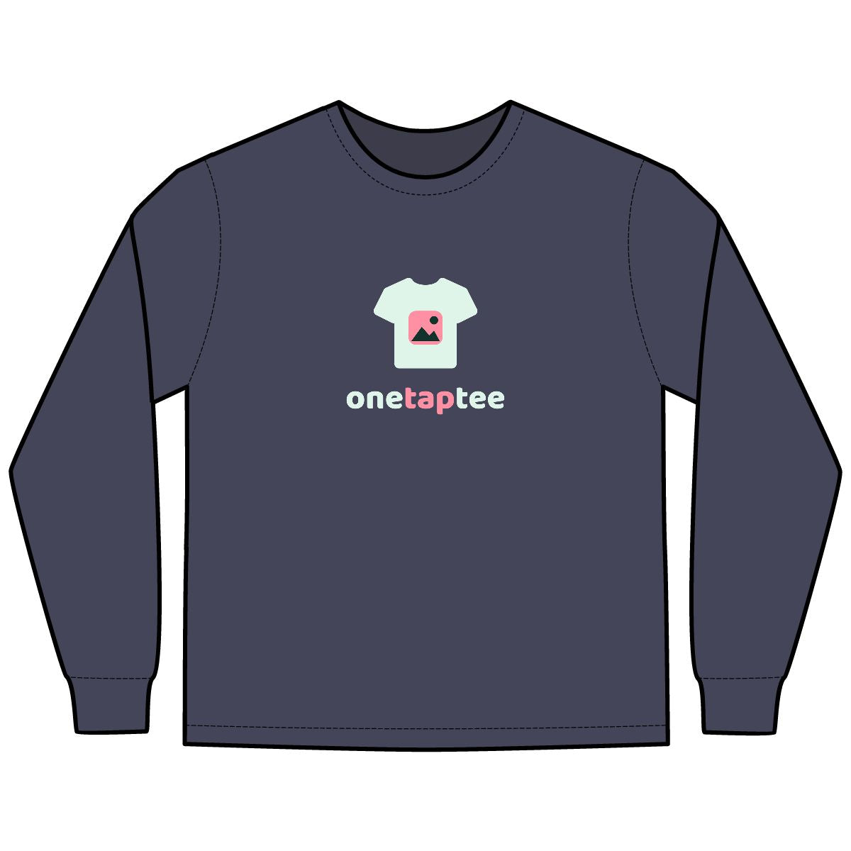 Custom Garment-Dyed Long Sleeve
