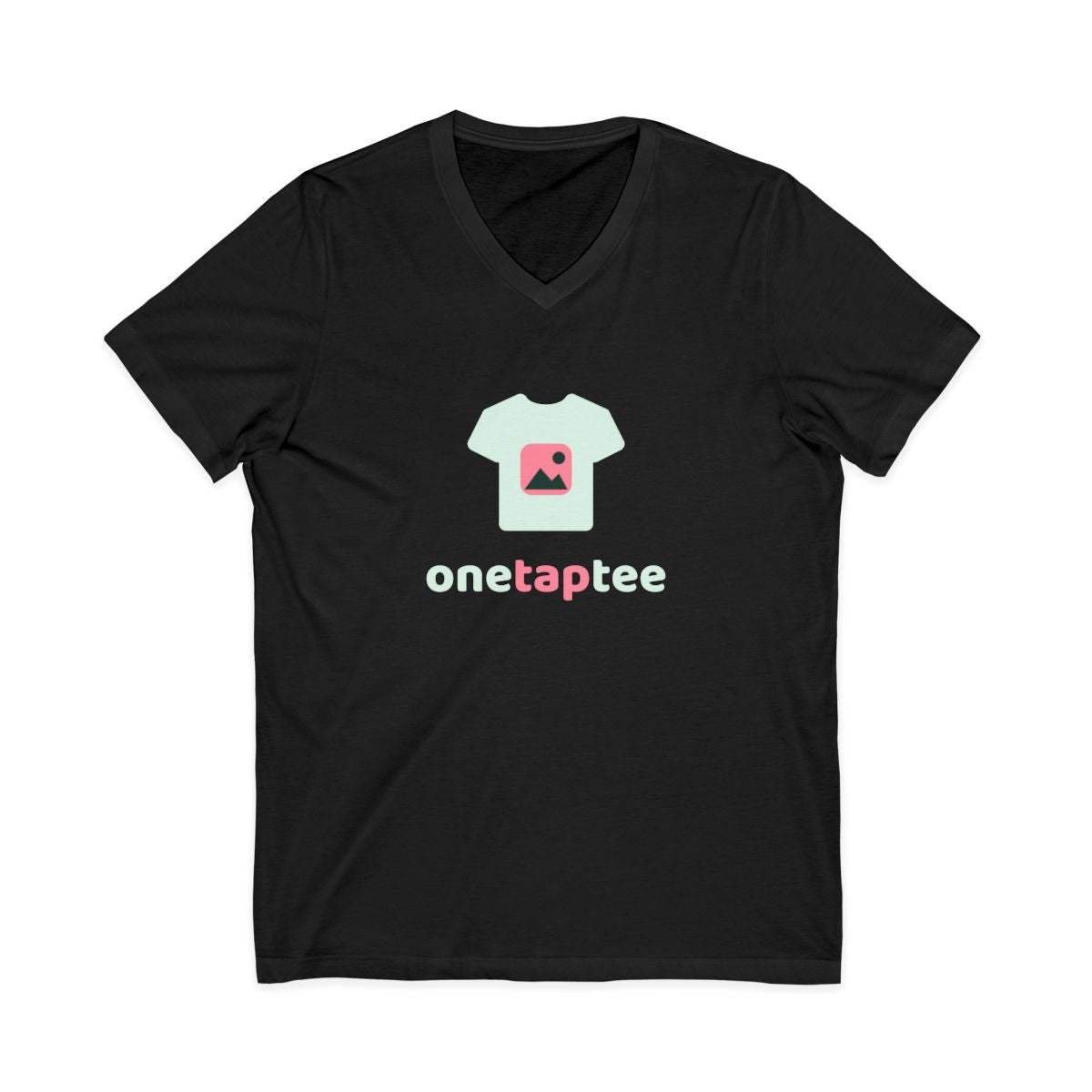 Custom Bella+Canvas V-Neck T-Shirt