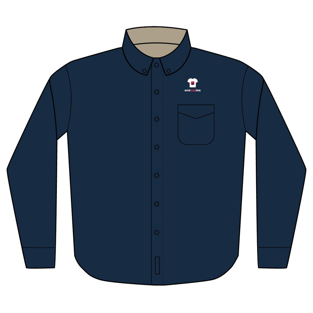 Custom Embroidered Long Sleeve Work Shirt