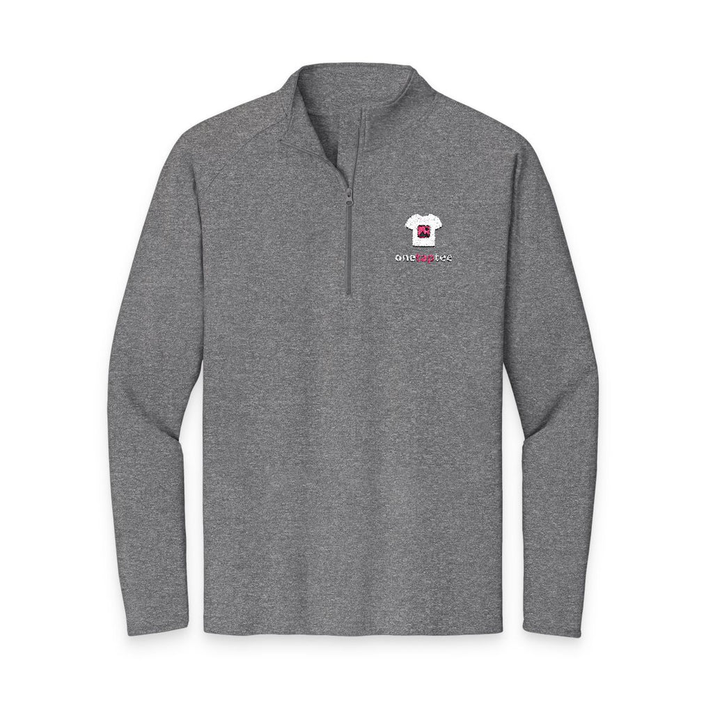 Custom Embroidered Quarter-Zip Pullover
