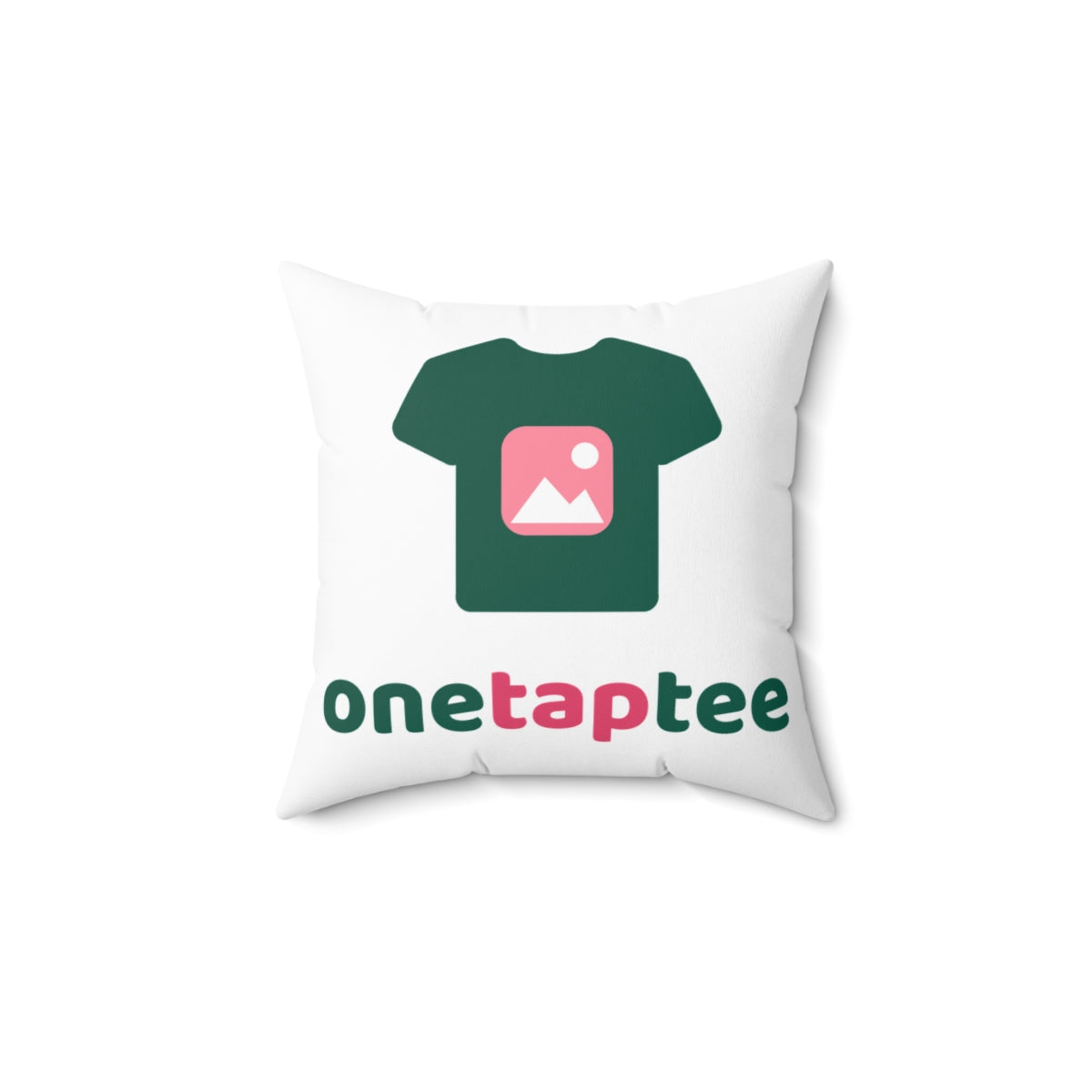 Custom Photo Pillow, with example design
