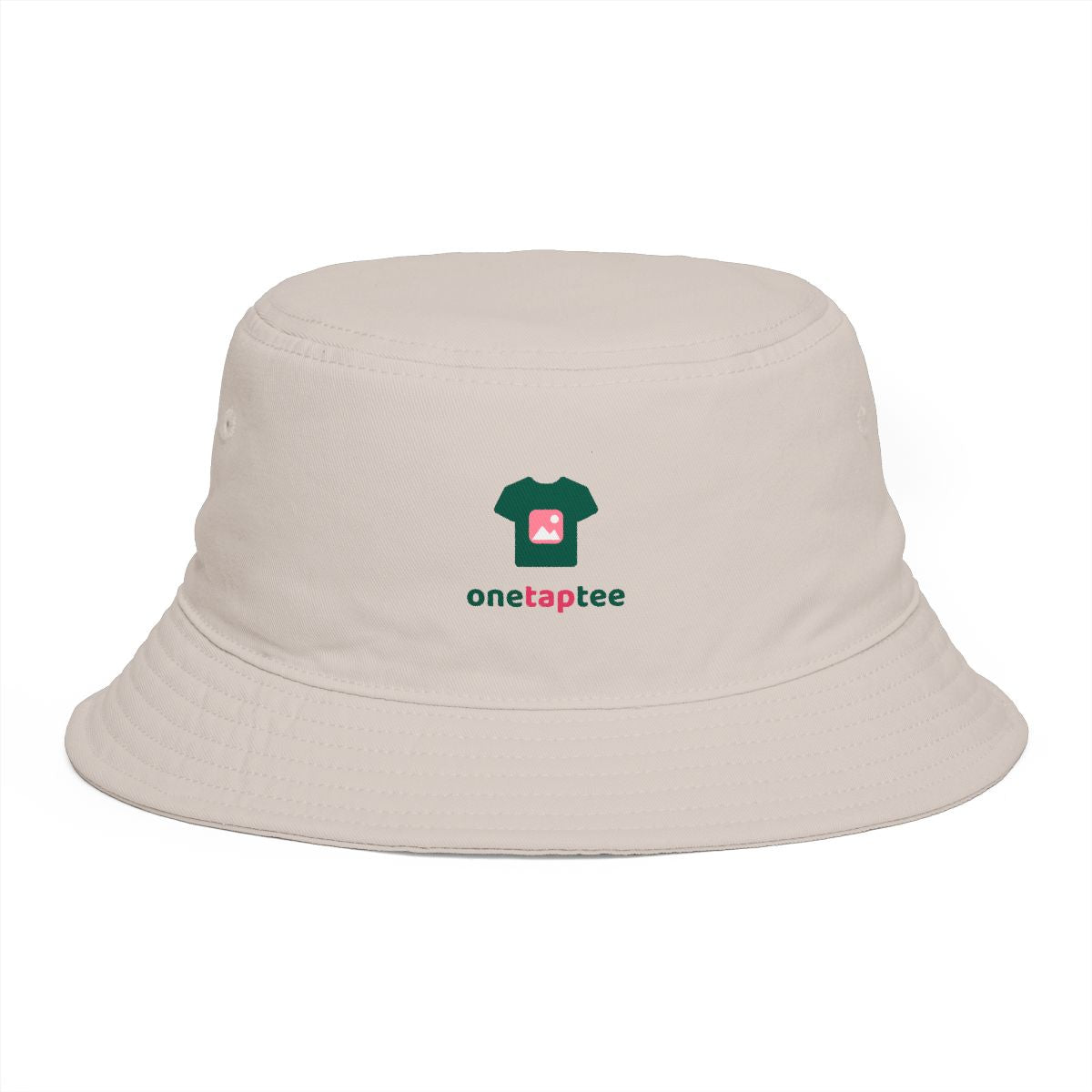 Custom Printed Bucket Hat, with example design
