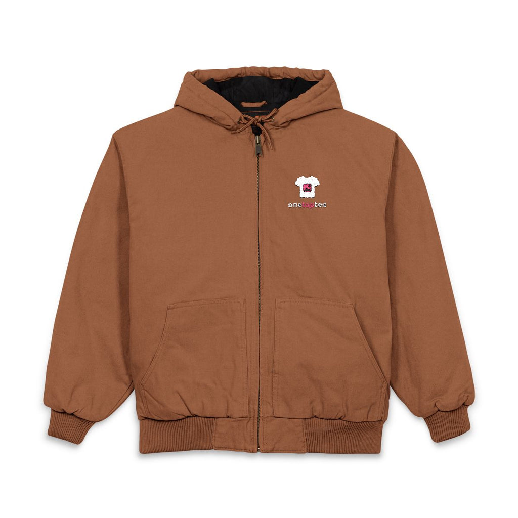 Custom Embroidered Duck Cloth Work Jacket