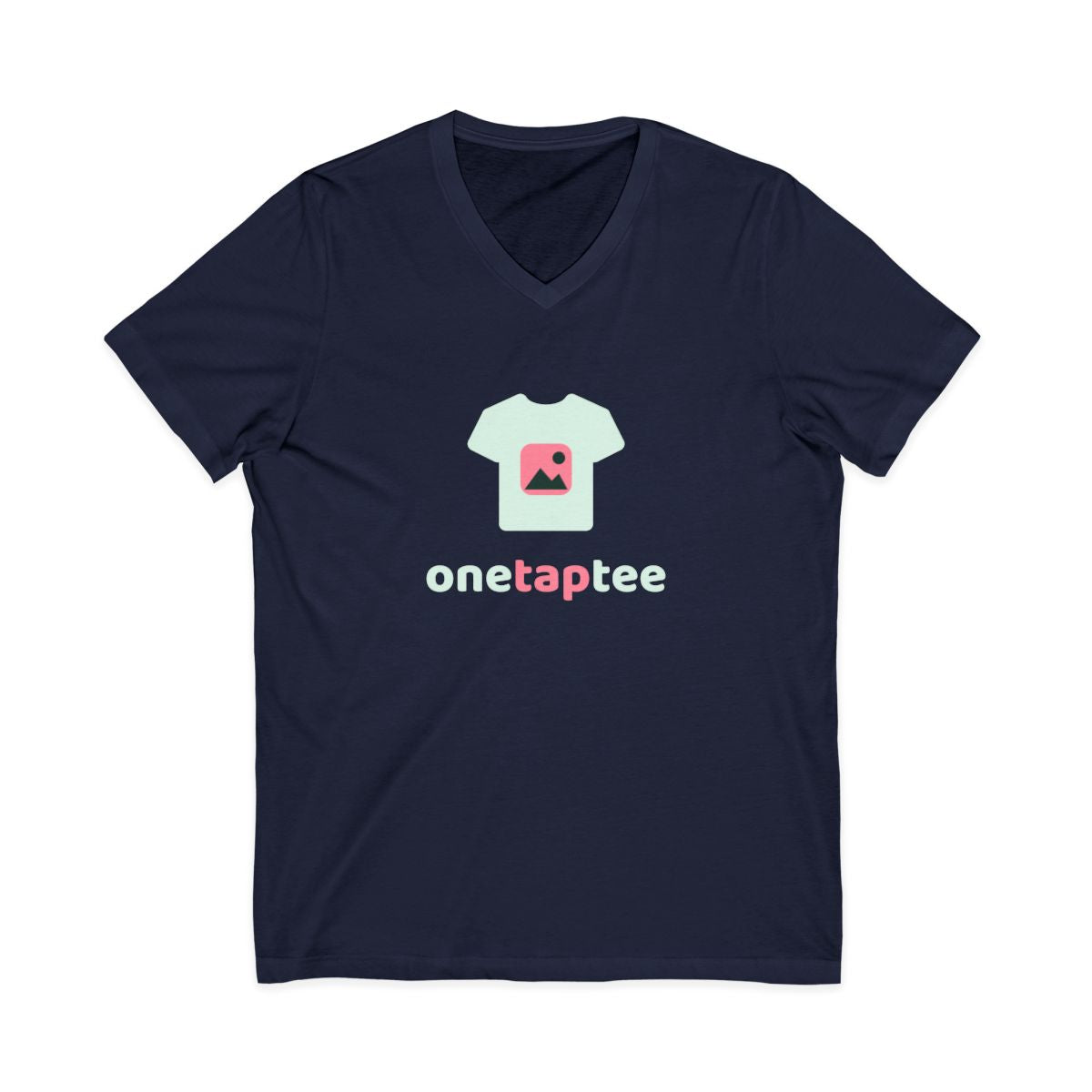 Custom Bella+Canvas V-Neck T-Shirt