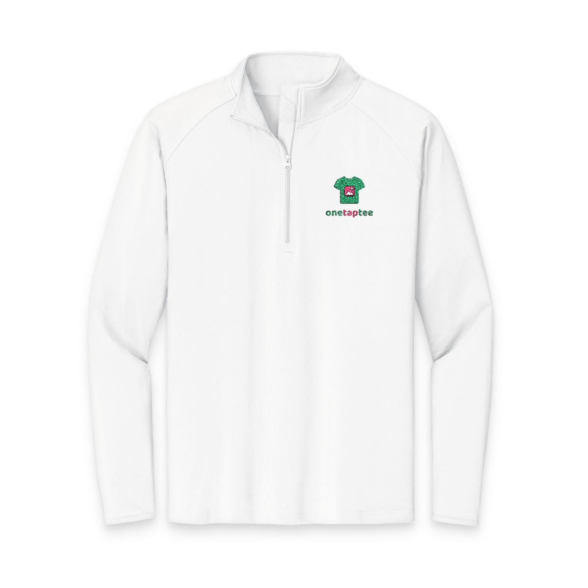 Custom Embroidered Quarter-Zip Pullover