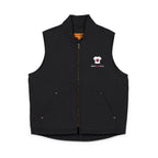 Custom Embroidered Duck Cloth Work Vest