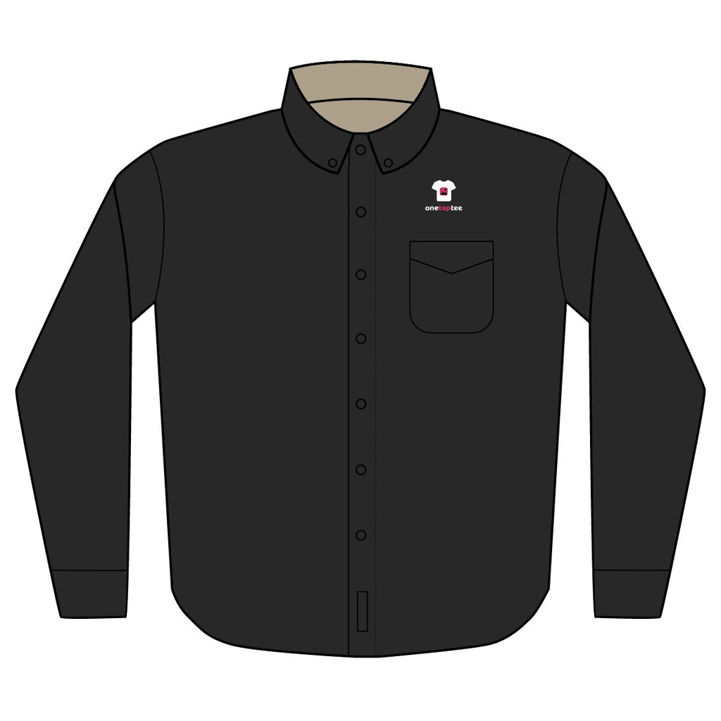 Custom Embroidered Long Sleeve Work Shirt
