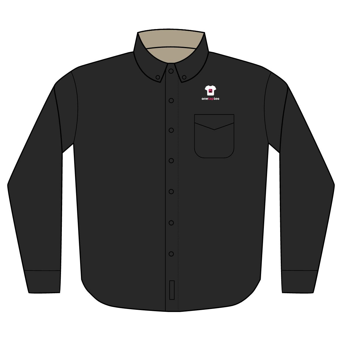 Custom Embroidered Long Sleeve Work Shirt