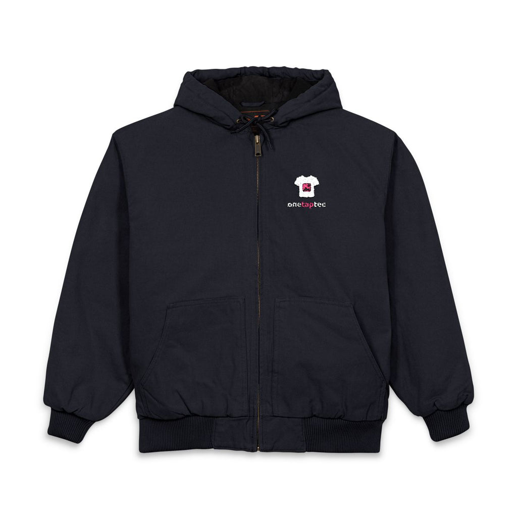 Custom Embroidered Duck Cloth Work Jacket