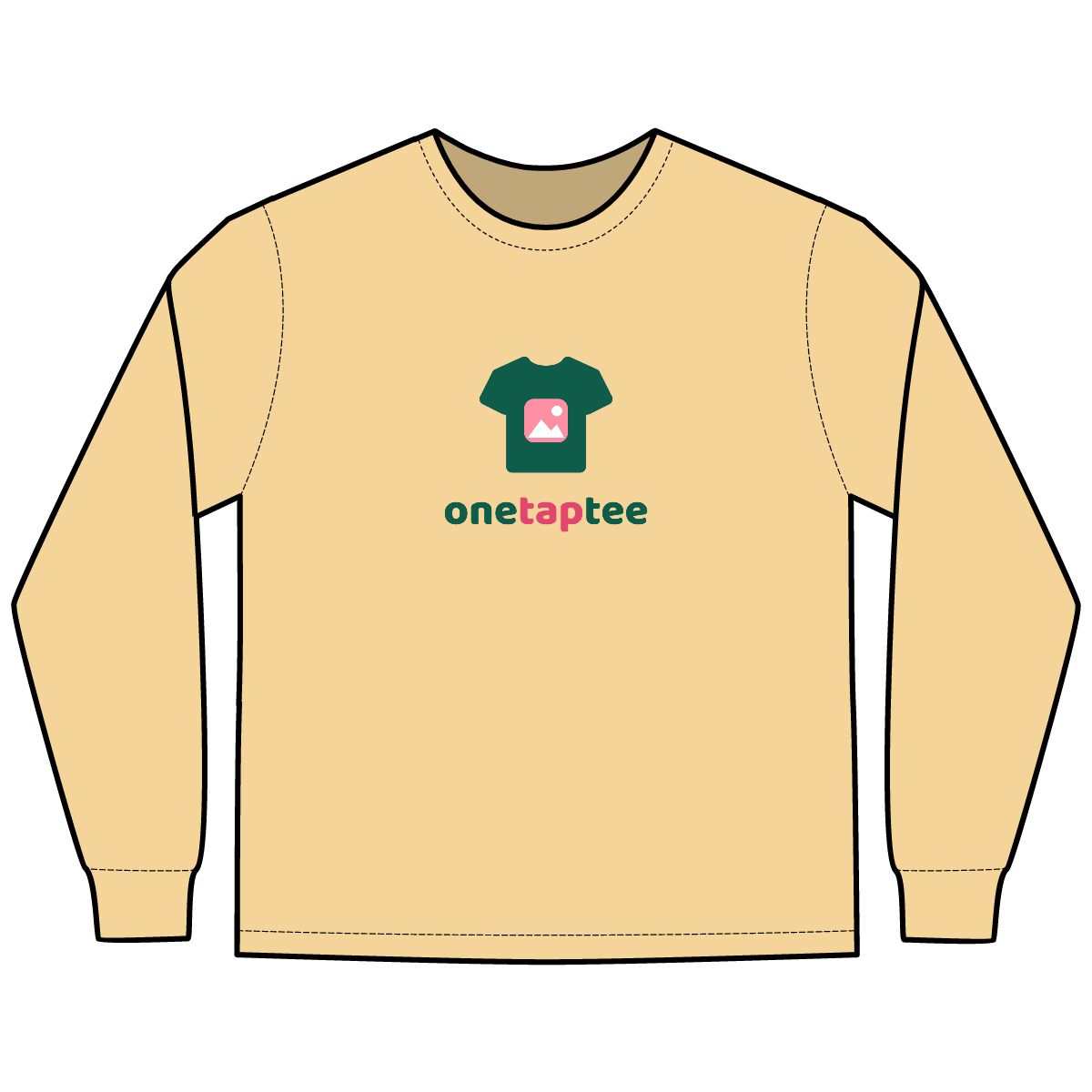 Custom Garment-Dyed Long Sleeve