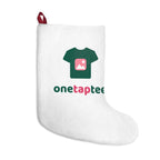 Custom Photo Christmas Stocking, with example design