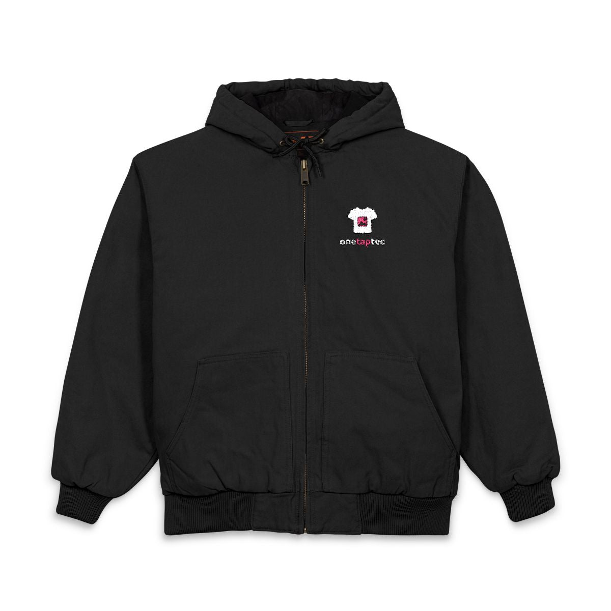 Custom Embroidered Duck Cloth Work Jacket