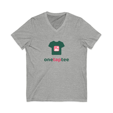 Custom Bella+Canvas V-Neck T-Shirt
