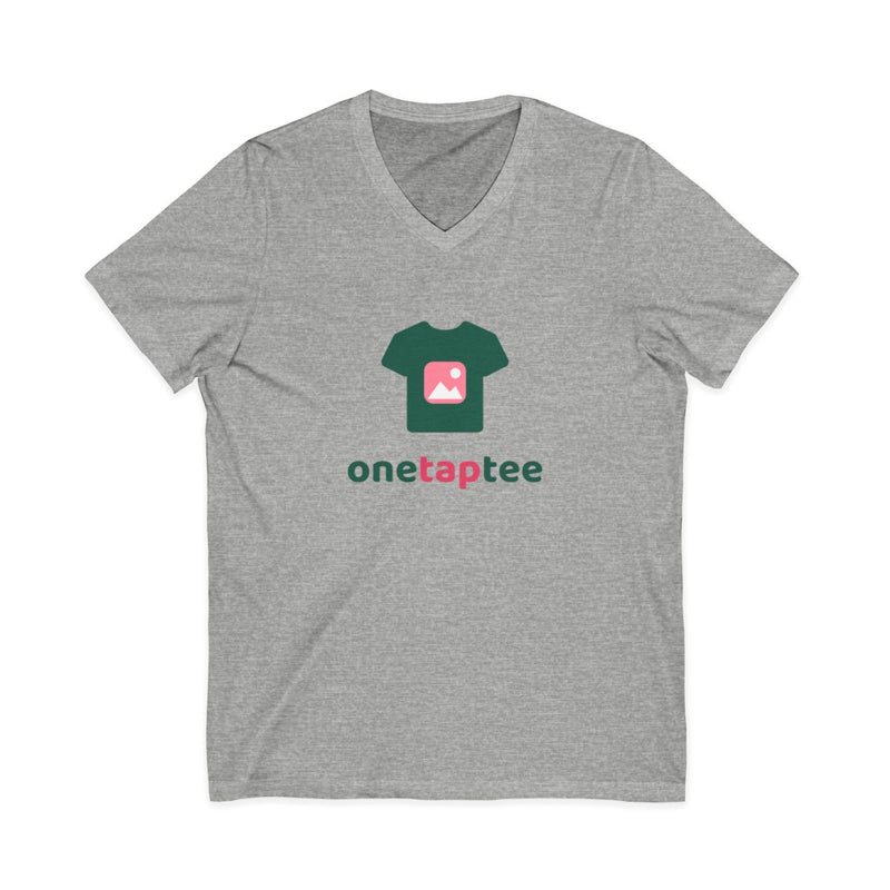 Custom Bella+Canvas V-Neck T-Shirt