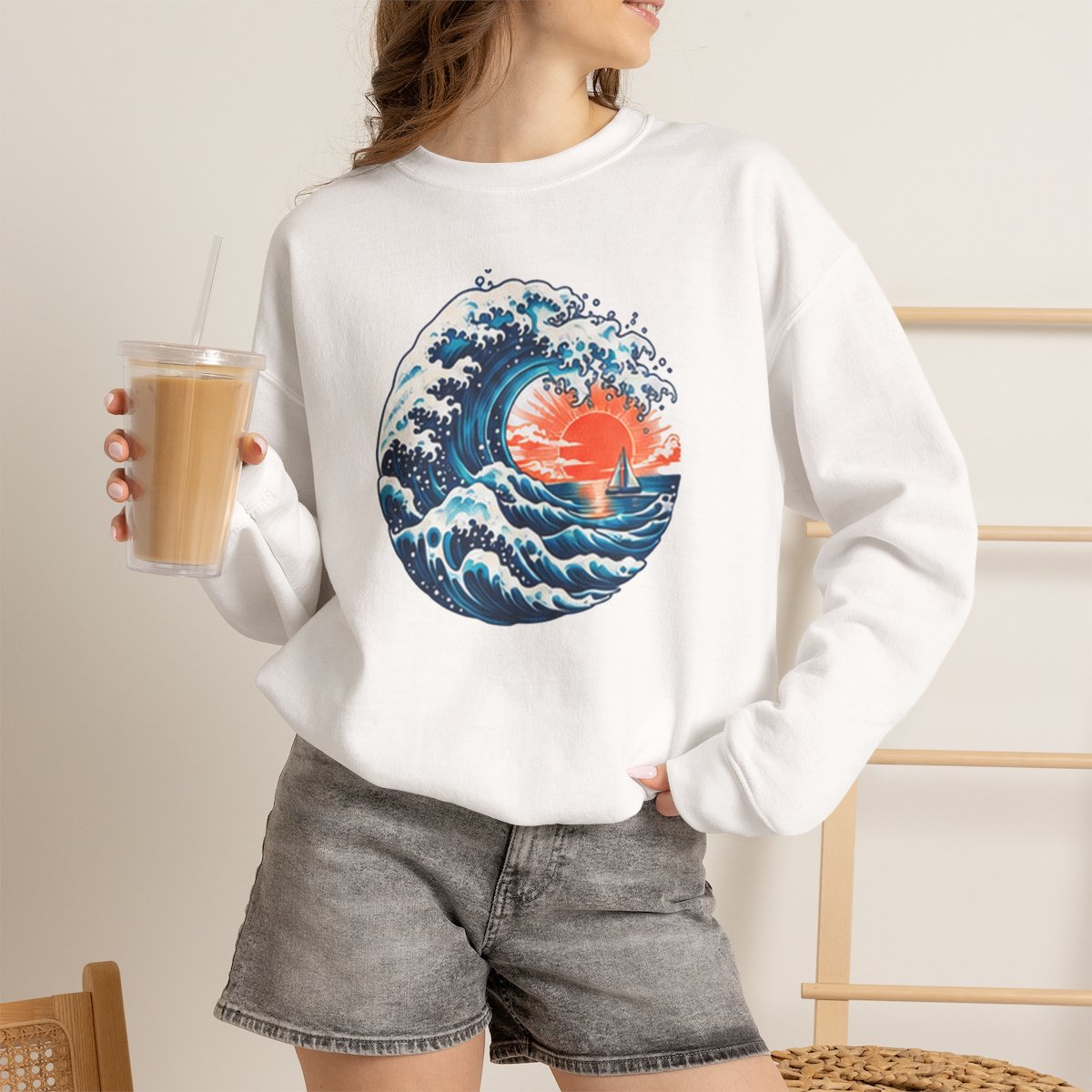 Custom Heavy Blend Crewneck Sweatshirt |graphic