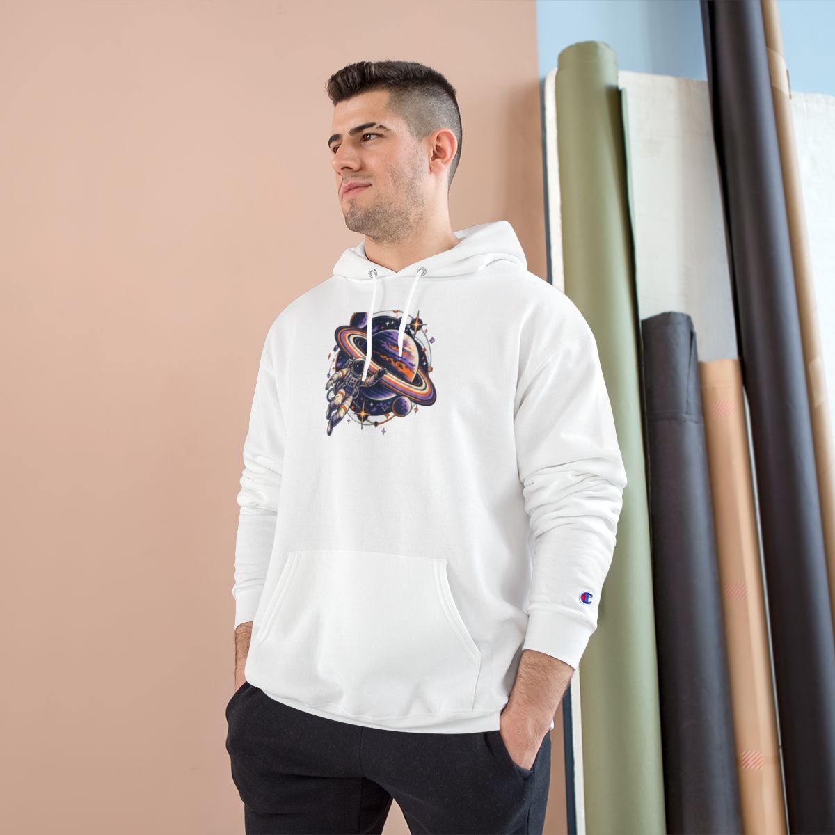 Custom Champion Pullover Hoodie |graphic