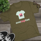 Custom Tri-Blend T-Shirt |worn