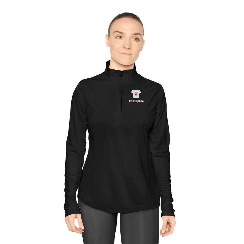 Custom Ladies Quarter-Zip Pullover