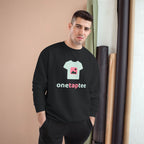 Custom Champion Crewneck Sweatshirt |worn